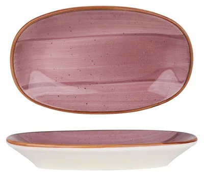 Image de Bonna Bol de service - Aura Blackberry - Porcelaine - 15x8.5 cm