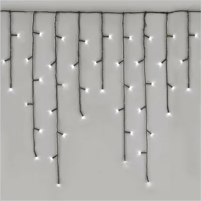 Obrázek produktu pro EMOS LED vánoční rampouchy, 10 m, venkovní i vnitřní, studená bílá, programy+timer, D4CC03