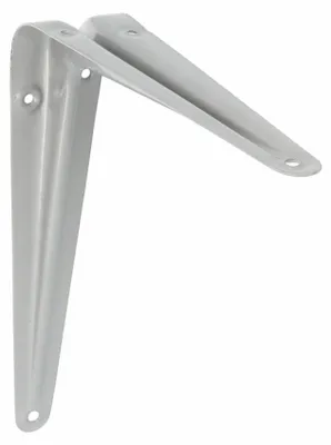 Produktbild von AMIG Regalbodentrager aus Metall - silber lackiert - H250 x B200 mm