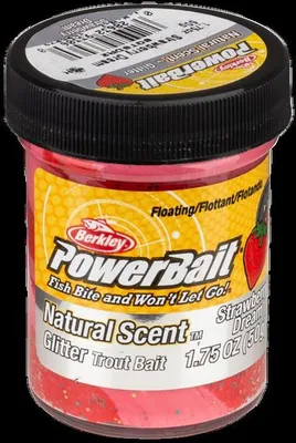 Produktbild von Berkley® PowerBait® Forellenköder Obstsortiment - Erdbeertraum