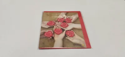 Produktbild von Allgemeine Wünsche – Smiley - Minikarte mit Umschlag –