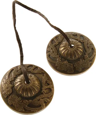 Produktbild von Meditations-Zimbeln Drachen 5,5 cm