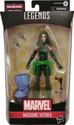 Immagine prodotto di Hasbro F47945 Marvel Legends Series Madame Hydra Verde Figura d'azione mobile da collezione 15 cm con accessori