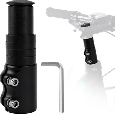Image de Réhausse de guidon vélo, extension de potence VTT E-bike