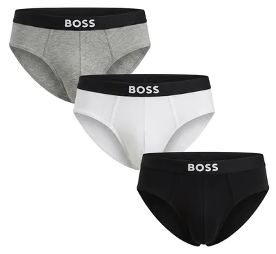 Produktbild von BOSS 3er-Pack Herren-Slips aus elastischer Baumwolle 50546561