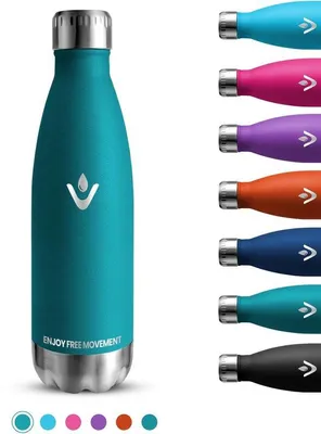 Produktbild von Trinkflasche 750 ml, Thermosflasche, Edelstahl, auslaufsicher, BPA-frei, Sportflasche, vakuumisoliert, für Reisen, Camping, Fitness