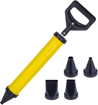 Obrázek produktu pro Spárovací pistole na maltu, ruční čerpadlo malty, stříkací pistole na beton s příslušenstvím - lis na maltu, stříkací pistole na maltu + 4 trysky