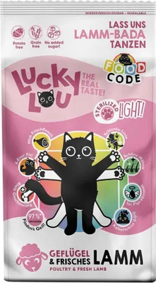 Image de LuckyLou Cat - Volaille et agneau - 340g