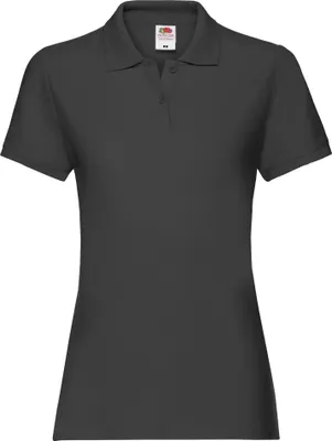 Produktbild von Fruit of the Loom - "Premium" Poloshirt für Damen RW8418 (XL) (Schwarz)