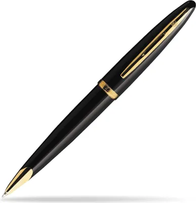 Image de Waterman S0700380 Waterman Kugelschreiber Carene Lack Schwarz M Blau