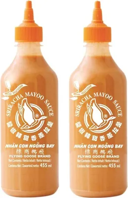 Produktbild von [ 2x 455ml ] FLYING GOOSE Sriracha Mayoo Sauce / Chilicreme würzig-scharf