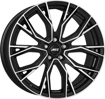 Obrázok produktu pre Zliatinové kolesá AEZ Toronto dark 8x18 5x112 ET 31 BLACK/POLISHED