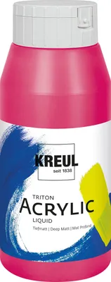 Produktbild von KREUL 17040, Magenta, Acrylfarbe, Flüssigkeit, 750 ml, 1 Stück(e)
