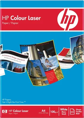 Obrázok produktu pre HP - Laserový papier HP Colour Choice A4 100gr White | Balenie 500 listov | 5 kusov