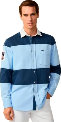 Immagine prodotto di FaÇonnable Fm310809 Camicia a maniche lunghe Blu L Uomo Blu L