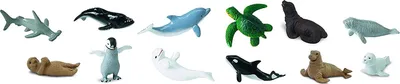 Zdjęcie produktu dla Safari Ltd Baby Sea Life TOOB, 3 lat(a), Baby Sea Life, Wielobarwny