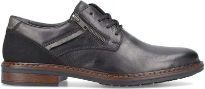 Image de Rieker Hommes Chaussures d'affaires 17601-00 Couleur : Noir Taille : 44