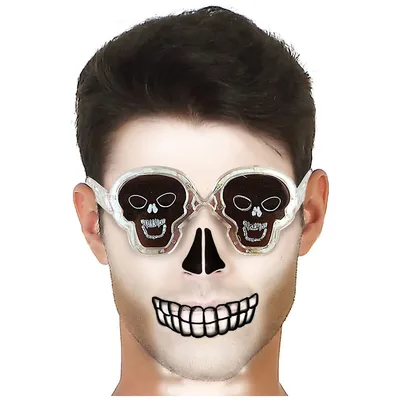 Produktbild von Weißes Halloween Dekorations-Accessoire mit integrierter Leuchtfunktion
