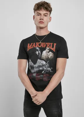 Produktbild von Merchcode Shirt - 2PAC Tupac Makaveli schwarz - 3XL