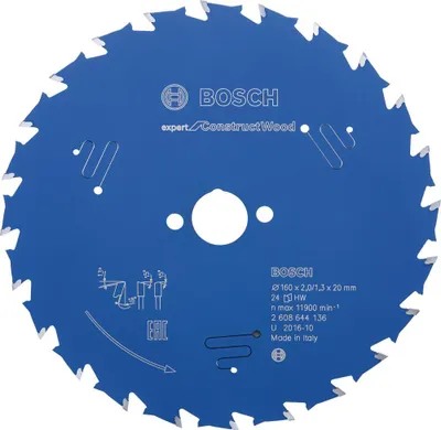 Produktbild von EXPERT Construct Wood Kreissägeblatt, 160x2/1,3x20 mm, Z24
