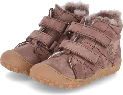 Produktbild von Bisgaard Kinder Winterstiefeletten HALE V LAMB Lauflernschuhe Braun Leder Größe: 19