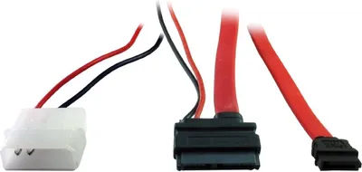 Imagen del producto de Inter-Tech 88885302 Kabel SLIM DVD 0,6m/0,6m
