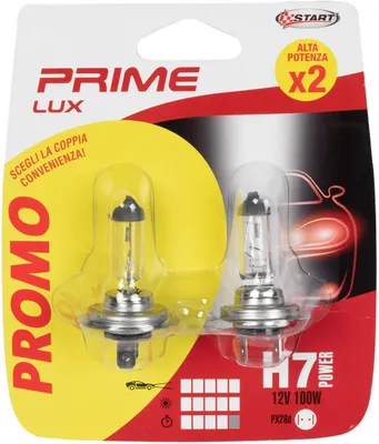 Productafbeelding van Set van twee H7 12V 100W PX26d halogeen autolampen