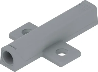 Immagine prodotto di BLUM TIP-ON piastra adattatore trasversale 956A1501, versione lunga, grigio platino