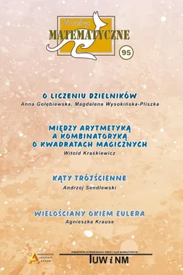 Zdjęcie produktu dla Miniatury matematyczne 95 - zadania z matematyki dla uczniów szkół ponadpodstawowych