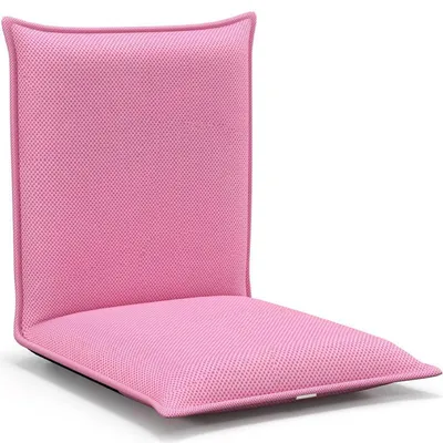 Obrázek produktu pro Rozkládací pohovka s 6 nastavitelnými polohami 656GOT05PI, 98 x 45 x 8 cm, růžová
