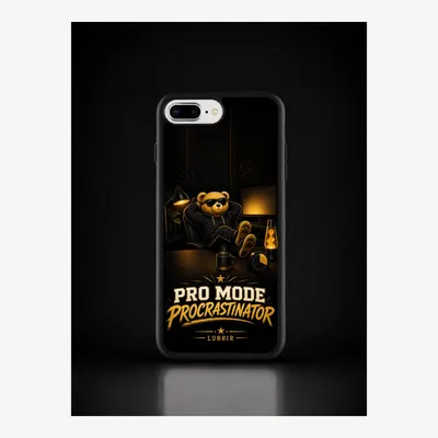 Zdjęcie produktu dla Etui na iPhone 7 / 8 Plus, pokrowiec ochronny z motywem prokrastynacji – LUNØIR ©