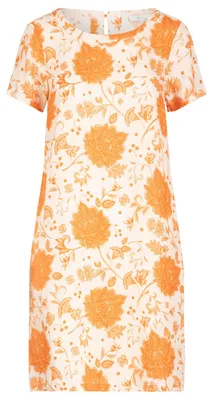 Produktbild von Mint & Mia Damen Webkleid Rundhals Kleid, Multicolor, 36 EU