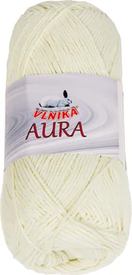 Zdjęcie produktu dla Przędza AURA - 100 g / 170 m - biała