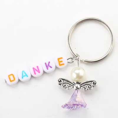 Image de Ensemble de 45 pièces pour créer des porte-clés "Ange Gardien" – Idéal pour les alliances et les bijoux