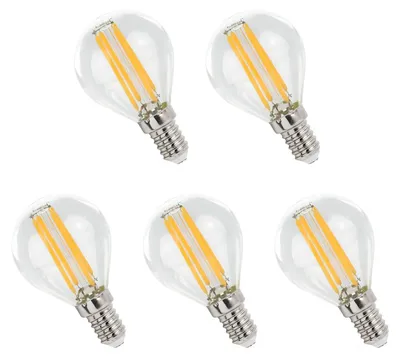 Produktbild von Spectrum E14 LED Lampe 4W 510lm 4000K Neutralweiß 230V 5 Stück