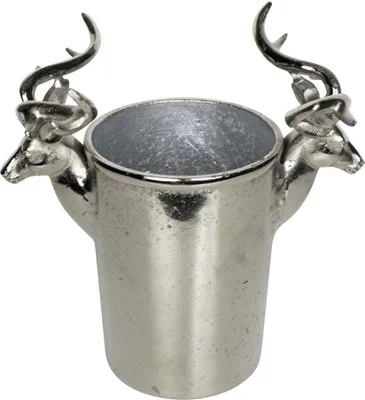 Imagen del producto de Enfriador para champán "Mars & More" con diseño de ciervo, 24 cm