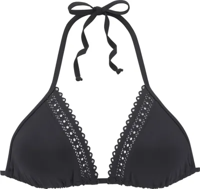 Produktbild von s.Oliver Triangel-Bikini-Top Aiko schwarz Größe 36 Cup C/D