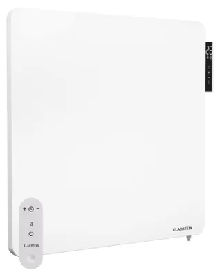 Produktbild von Klarstein Wonderbeam 450W Hybrid Infrarot-Heizstrahler – Wandmontage, Platzsparend, IR Comfortheat, Verstecktes LED-Display, Fernbedienung, Überhitzungsschutz, Heizt 8-12 m², Energieeffizient