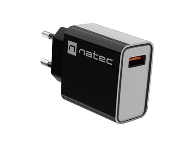 Immagine prodotto di Natec Usb Charger Ribera 18W Usb-A Black