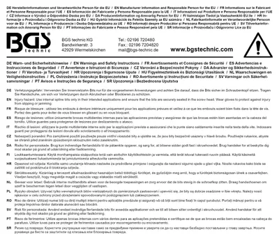 Produktbild von BGS 4346 Bit-Einsatz, Innenvielzahn M16 x 55 mm, 12,5(1/2)