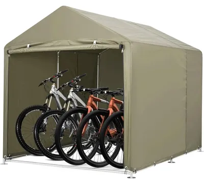 Produktbild von Fahrradzelt, wasserdichtes Gewebe, UV-beständig, Grün