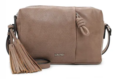 Produktbild von SURI FREY Umhängetasche Schultertasche Nicky Handbag With Zipper Taupe