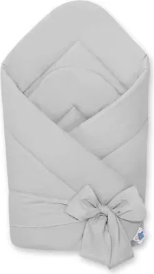 Image de Nid d'ange - Inster Check - Confort sûr et adaptable pour nouveau-nés, gris