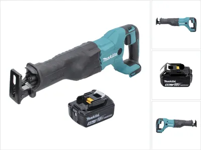 Immagine prodotto di Sega a nastro a batteria Makita DJR 186 T1 18 V + 1x batteria 5,0 Ah - senza caricabatterie