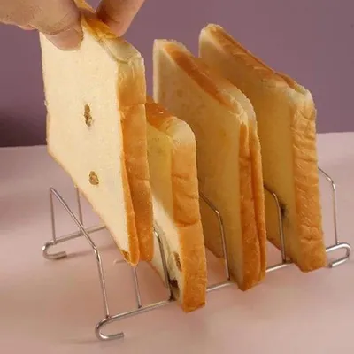 Obrázok produktu pre Allecto – Držiak na toast – Mriežka do fritézy/grilu na pečenie chleba – Toast