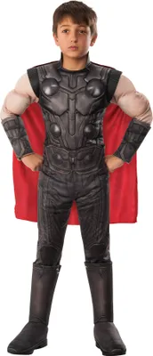 Produktbild von Avengers Endgame - Thor Kostüm für Kinder Kindergröße: 122-128