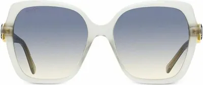 Produktbild von Jimmy Choo Manongskb7ff Damen-sonnenbrille Weiß Mann Weiß One Size