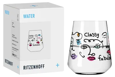 Produktbild von Ritzenhoff Fashion Wasserglas #7 Carolin Oliveira 510 ml Kristallglas