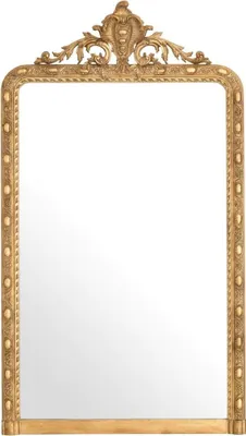 Produktbild von Casa Padrino Luxus Barock Mahagoni Spiegel Antik Gold H. 211 cm