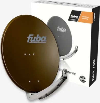 Produktbild von Fuba DAA 780 B Satellitenantenne braun Hochleistungs- 74x84cm Aluminium